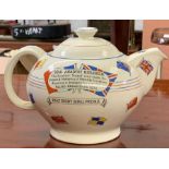 Ducal Ware Liberty & Freedom teapot