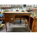 Small 20th century writing table