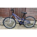 24" Apollo XC24 ladies sprung forks bicycle
