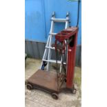 Set of industrial Avery scales with weight and an