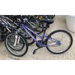 24" Apollo XC24 girls bicycle with sprung forks