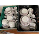 2 crates of dinner service marked 'Thomas Germany'