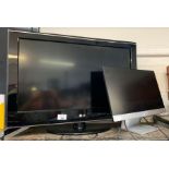 LG television & HP screen