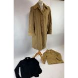 A mid 20th century ladies Jaeger camel coloured co