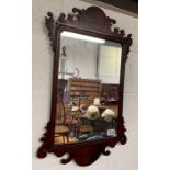 19th/20th century stained mahogany Chippendale st