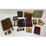 Various Victorian and later photograph albums, man