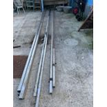 Stainless steel lengths, approx 670cm long