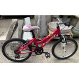 20" Ridgeback Harmony child's bicycle with sprung