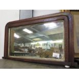 Edwardian inlaid mirror