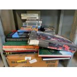 Collection of train journey books, dvd's & Revell