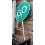 Stop & Go traffic sign