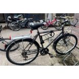 Wolf MTB gents bicycle with mudguard & carrier