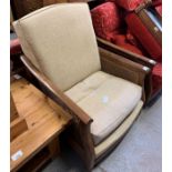 Bergere style Ercol armchair