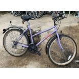 Townsend Mountain King ladies bicycle with mudguar