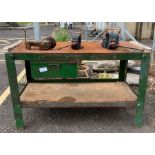 Metal workbench