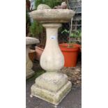 Bird bath along with a hedgehog, frog & squirrel g