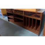 Mid 20th century music cabinet with space for reco