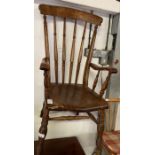 Victorian Windsor armchair