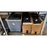 2 boxed professional sounds systems and other item
