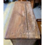 Victorian pine cupboard/dresser base