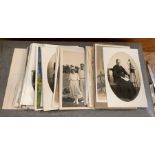 Collection of Victorian photographic postcards