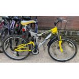 Terrain Spirit dual suspension bicycle with front
