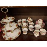 A collection of Royal Albert "Old Country Roses" a