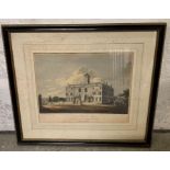 A 19th century prints of Frome hospital and asylum