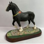 A Royal Doulton matt glazed figure of 'Champion Sh