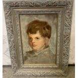 20th century, English school, portrait of a boy, o