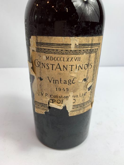 A bottle of vintage Constantino's 1945 port with a - Image 2 of 2