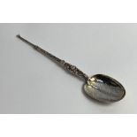 A large copy of the anointing spoon, by Goldsmith