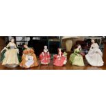 Collection of Royal Doulton figures including "Rom