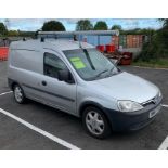 Vauxhall Combo CDTI, reg WM57 HLR, 1248cc diesel e