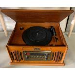 Vintage style cd/record player
