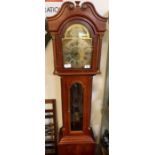 Tempest mahogany long case clock, Goodfellow of Wa
