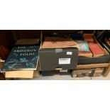 5 boxes of assorted books of fiction and non ficti