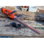 Flymo battery hedge trimmer