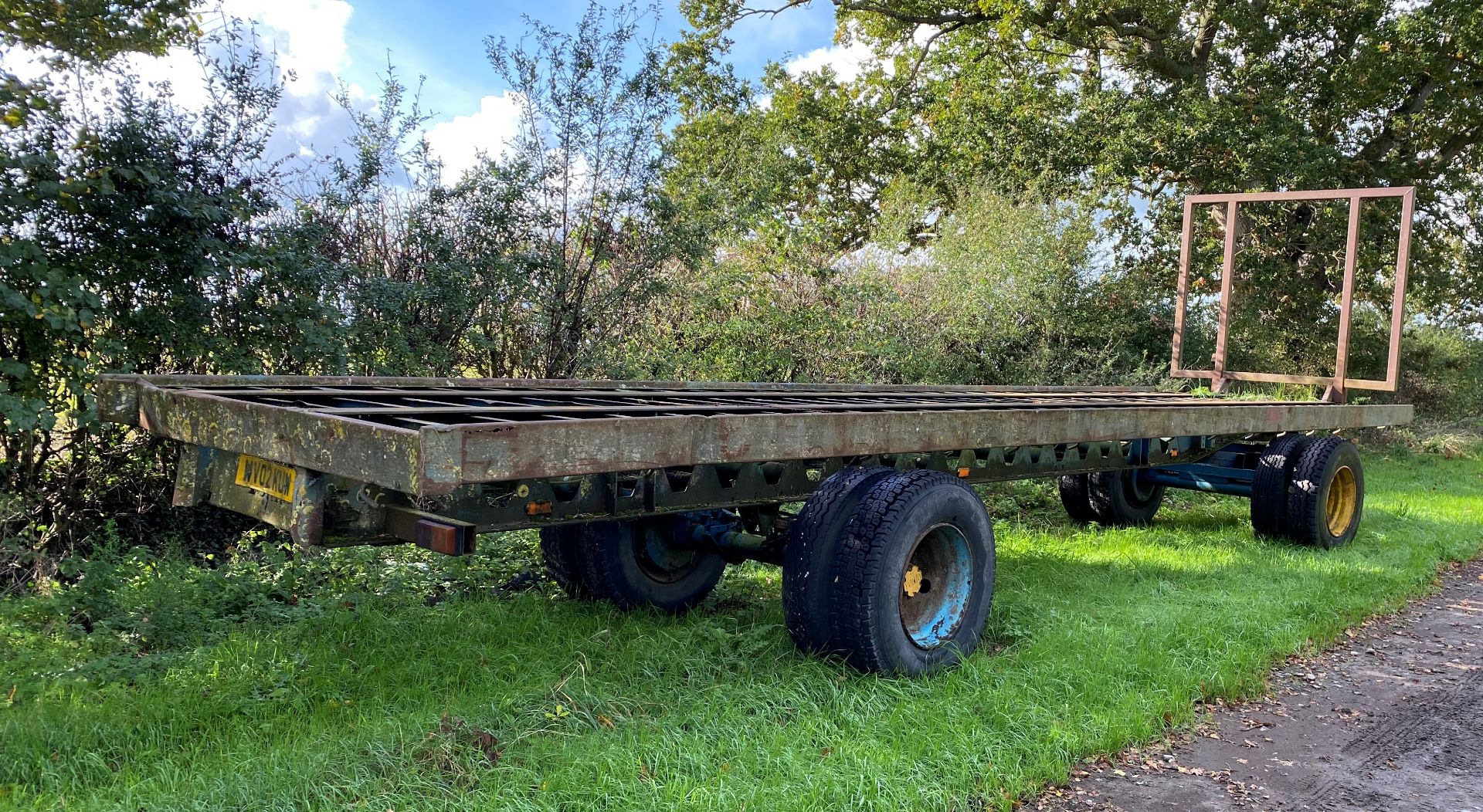 32ft Articulated Bale Trailer c/w Bogey Hitch