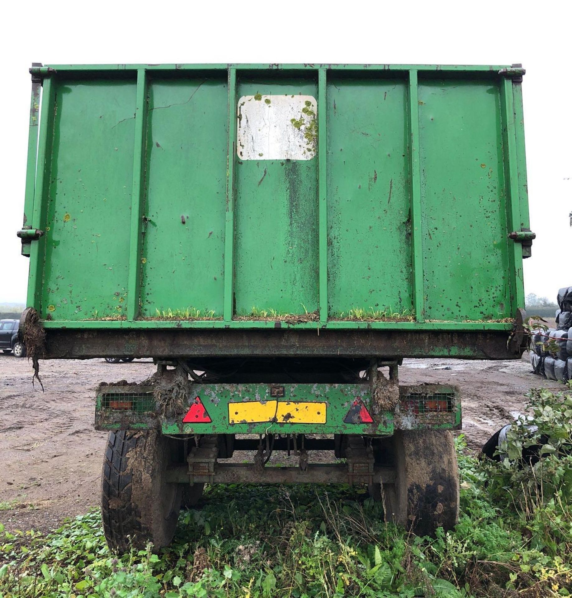 Butler Twin Axle 12T Tipping Grain Trailer c/w Hydraulic Tailgate & Super Singles - Image 3 of 4