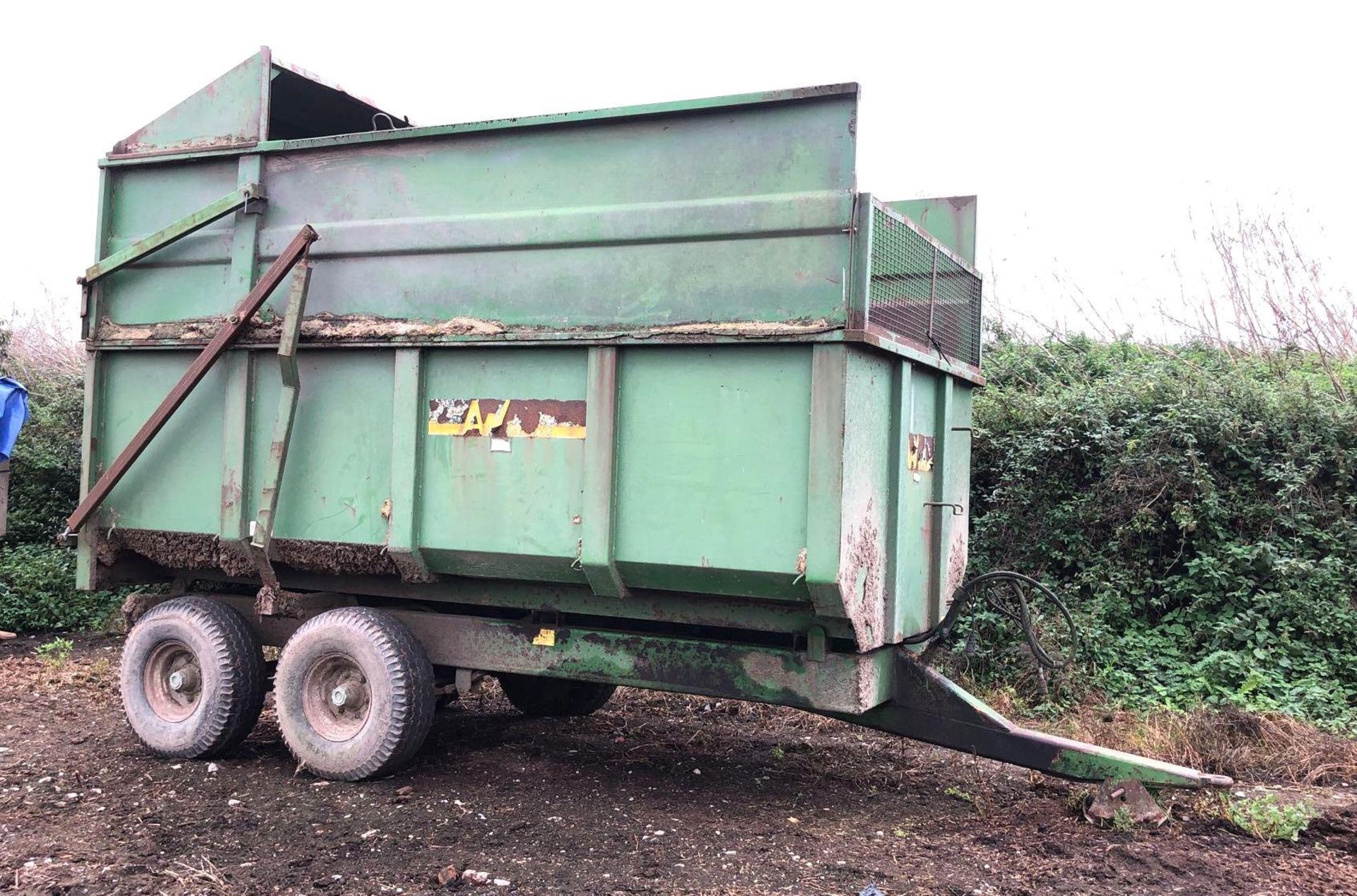 AW Twin Axle Silage Trailer (Mechanical Rear Gate) - Image 2 of 4