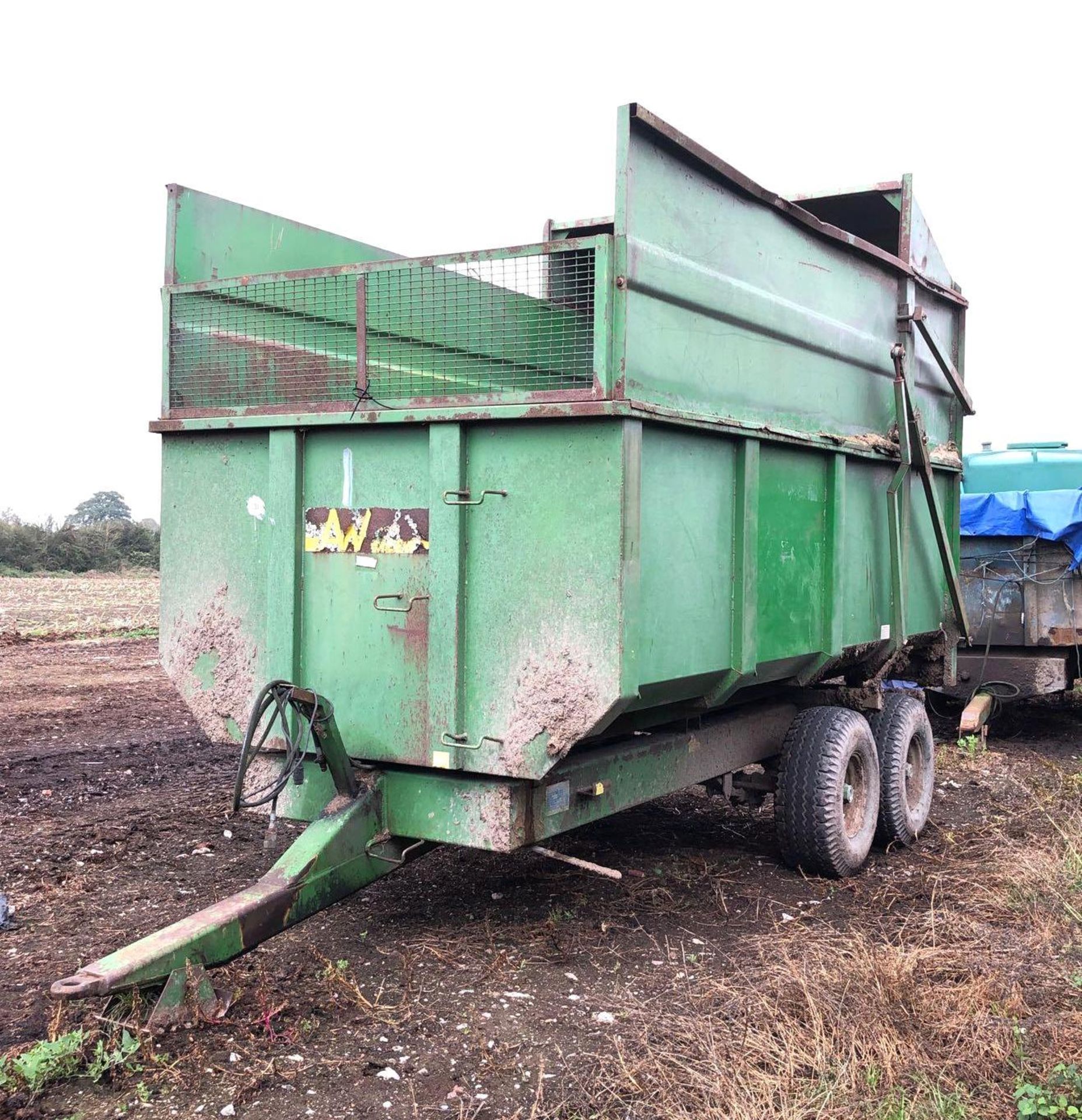 AW Twin Axle Silage Trailer (Mechanical Rear Gate)