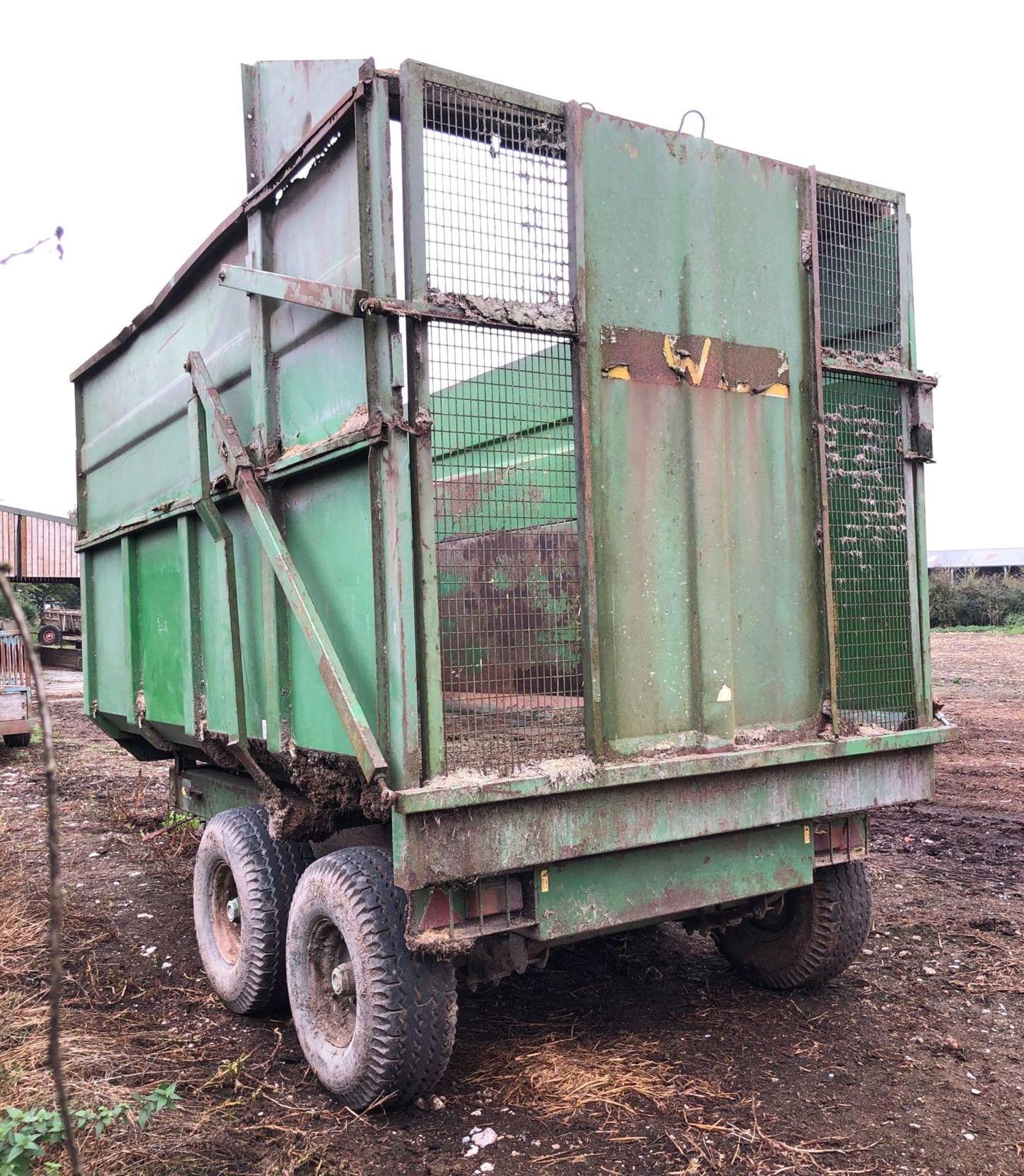 AW Twin Axle Silage Trailer (Mechanical Rear Gate) - Image 4 of 4