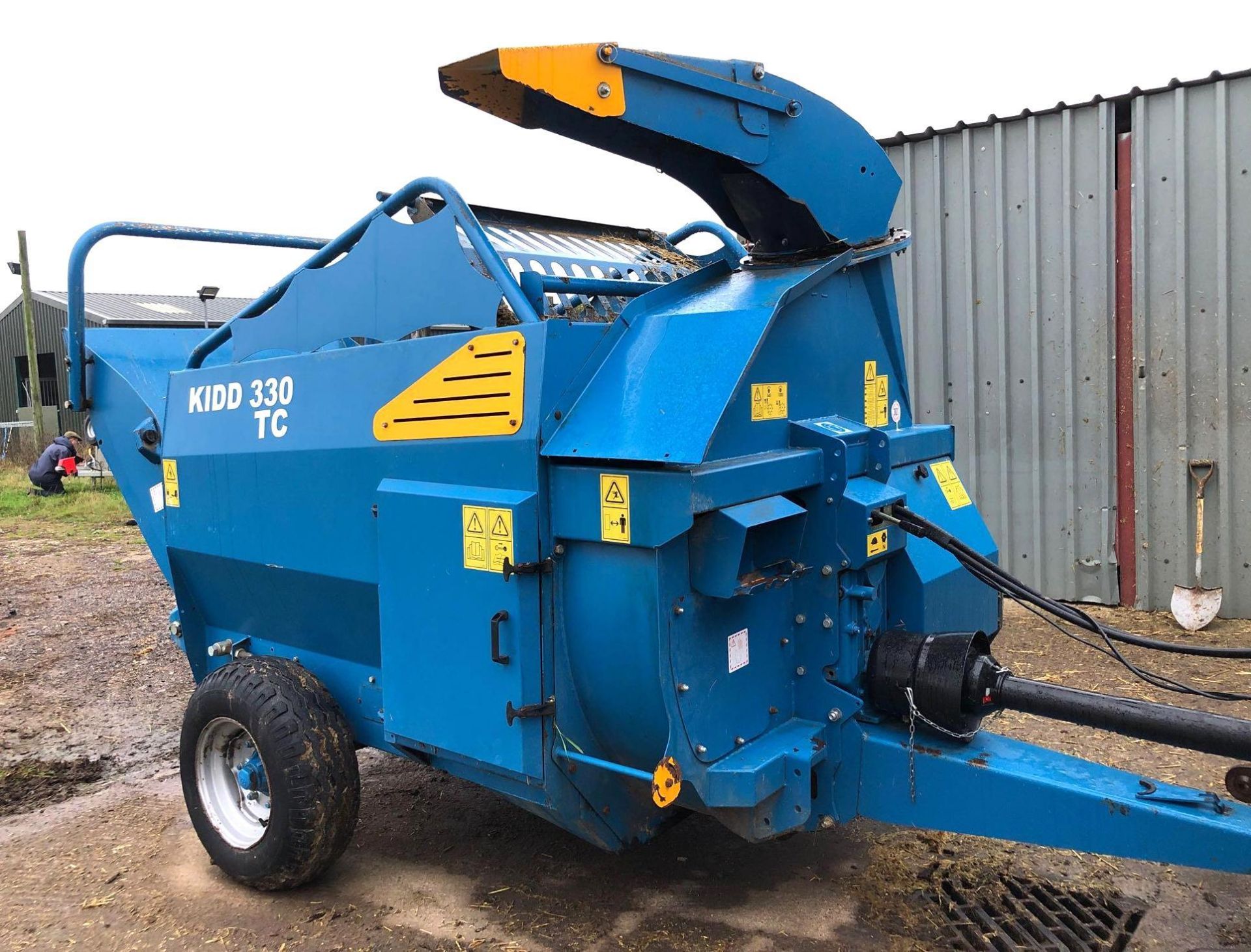 Kidd 330TC Trailed Straw Chopper (2018)(vgc)