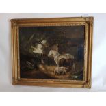 George Morland (1762/63-1804) Stable scene, with