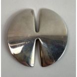 A Georg Jensen brooch, #337B, designed by Nanna Di