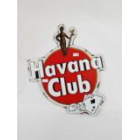 Enamel sign - Havana Club, 58cm x 51cm