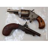 Defender 5 shot antique cylinder pistol obsolete c