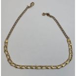 A 9 carat gold chain, 41 cm long, 22 grams gross