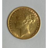 An 1878 full sovereign